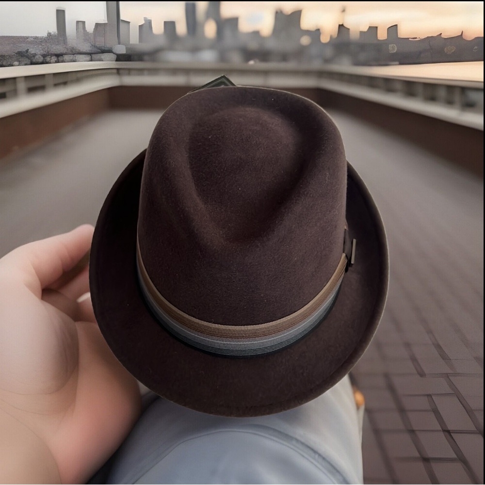 1917 Biltmore 100% Wool Fedora NEW! For The Well Dressed Gentleman